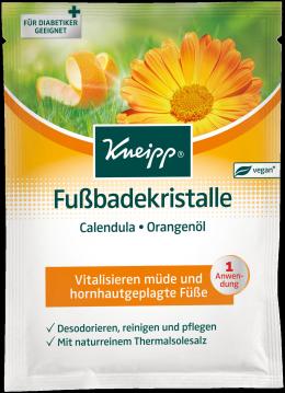 Ein aktuelles Angebot für Kneipp Fußbadekristalle mit Calendula und Orangenöl 40 g Salz Fußpflege - jetzt kaufen, Marke Kneipp GmbH.