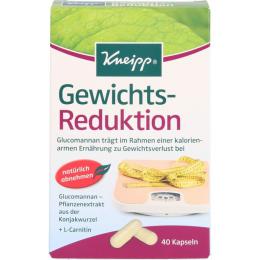 KNEIPP Gewichtsreduktion Kapseln 40 St. (18,9 g)