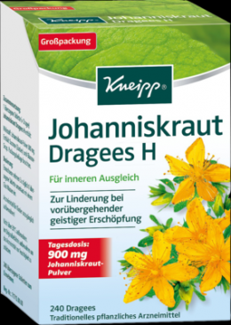 KNEIPP Johanniskraut Dragees H 240 St