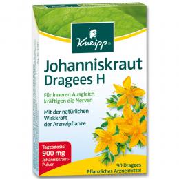 KNEIPP Johanniskraut Dragees H 90 St Überzogene Tabletten