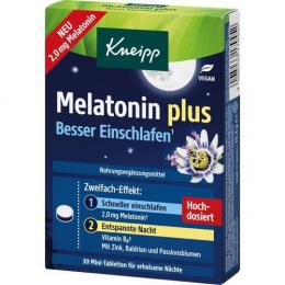 KNEIPP Melatonin plus Tabletten 30 St. (15,3 g)