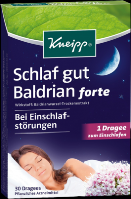 KNEIPP Schlaf gut Baldrian forte berz.Tabl. 30 St