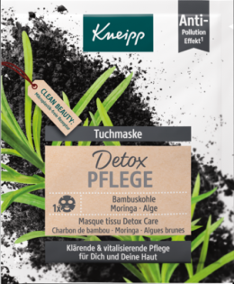 KNEIPP Tuchmaske Detox Pflege 1 St