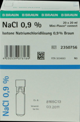 KOCHSALZLSUNG 0,9% Miniplasco connect 20X20 ml