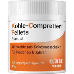 KOHLE Compretten Pellets Granulat 40 g