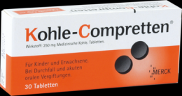 KOHLE Compretten Tabletten 30 St