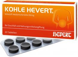 KOHLE HEVERT 20 St Tabletten