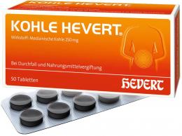 KOHLE HEVERT 50 St Tabletten