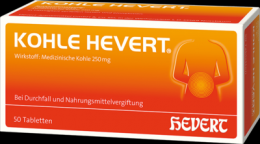 KOHLE Hevert Tabletten 50 St