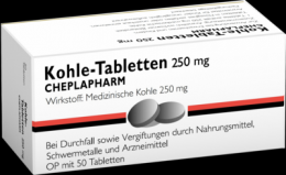 KOHLE Tabletten 50 St