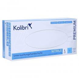 KOLIBRI Premium U.Hands.Nitril unst.pf L blau 100 St Handschuhe