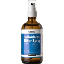 Ein aktuelles Angebot für KOLLOIDALES SILBER 25 ppm Spray 100 ml Spray  - jetzt kaufen, Marke Casida GmbH.