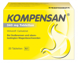 KOMPENSAN Tabletten 340 mg 20 St
