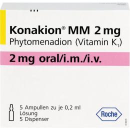 KONAKION MM 2 mg Lösung 5 St.