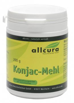 Ein aktuelles Angebot für KONJACMEHL 200 g ohne Schlank & Fit - jetzt kaufen, Marke Allcura Naturheilmittel GmbH.