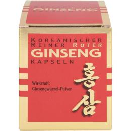 KOREANISCHER Reiner Roter Ginseng 300 mg Kapseln 100 St.