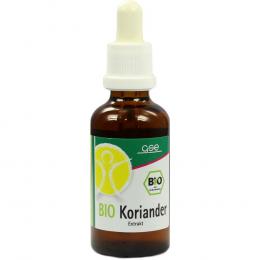 KORIANDER EXTRAKT Bio 23% V/V 50 ml Liquidum