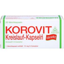 KOROVIT Kreislauf-Kapseln 20 St.