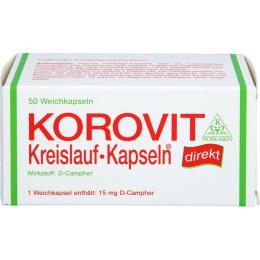 KOROVIT Kreislauf-Kapseln 50 St.