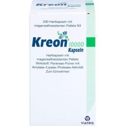 KREON 10.000 Hartkps.m.magensaftr.überz.Pellets 200 St.