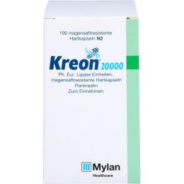 KREON 20.000 Ph.Eur.Lipase Einheiten msr.Hartkaps. 100 St.