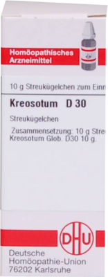 KREOSOTUM D 30 Globuli 10 g