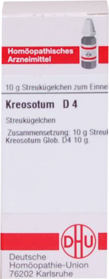 KREOSOTUM D 4 Globuli 10 g