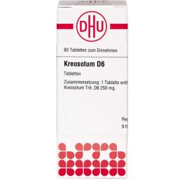 KREOSOTUM D 6 Tabletten 80 St.