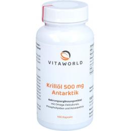 KRILLÖL 500 mg Antarktik Kapseln 100 St. (72 g)