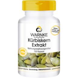 KÜRBISKERN EXTRAKT Kapseln 100 St. (78 g)