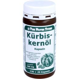 KÜRBISKERNÖL 500 mg Kapseln 130 St. (87 g)