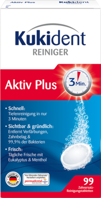 KUKIDENT Aktiv Plus Tabs 99 St