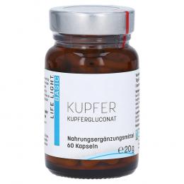 KUPFER 2 mg aus Kupfergluconat Kapseln 60 St Kapseln