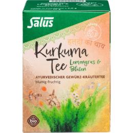 KURKUMA TEE Lemongras & Blüten Bio Salus Fbtl. 15 St.