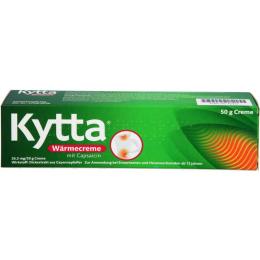 KYTTA Wärmecreme mit Capsaicin 26,5 mg/50 g Creme 50 g