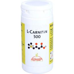 L-CARNITIN 500 mg Kapseln 60 St. (52,8 g)