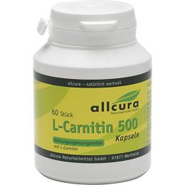 L-CARNITIN KAPSELN 500 60 St. (52,2 g)