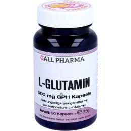 L-GLUTAMIN 500 mg GPH Kapseln 60 St. (35 g)