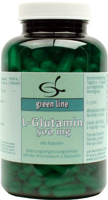 L-GLUTAMIN 500 mg Kapseln 111.1 g