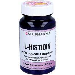 L-HISTIDIN 500 mg GPH Kapseln 60 St. (35 g)