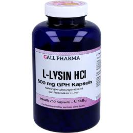 L-LYSIN 500 mg Kapseln 250 St. (158 g)