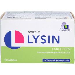 L-LYSIN 750 mg Tabletten 90 St. (109,35 g)