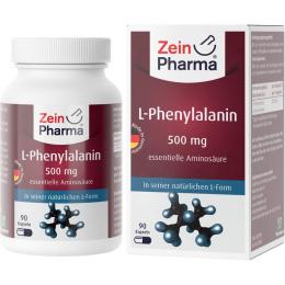 L-PHENYLALANIN 500 mg veg.HPMC Kaps.ZeinPharma 90 St.