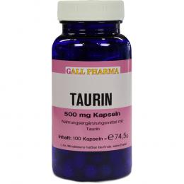 L-TAURIN 500 mg Kapseln 100 St Kapseln