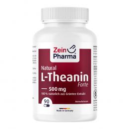 L-THEANIN Natural Forte 500 mg Kapseln ZeinPharma 90 St Kapseln