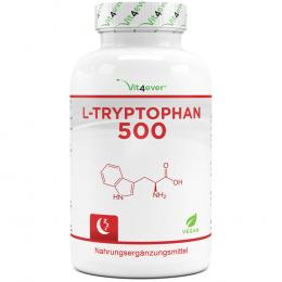 L-Tryptophan - 500 mg, 240 Kapseln