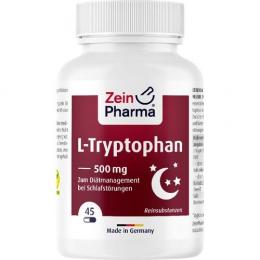 L-TRYPTOPHAN 500 mg aus Fermentation Kapseln 45 St.
