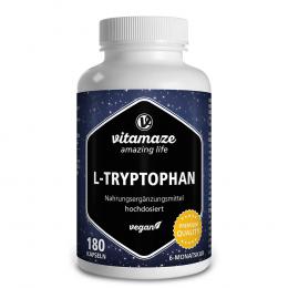 L-TRYPTOPHAN 500 mg hochdosiert vegan Kapseln 180 St Kapseln