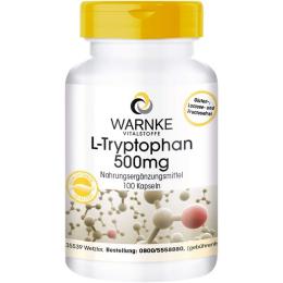 L-TRYPTOPHAN 500 mg Kapseln 100 St. (76 g)