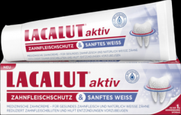 LACALUT aktiv Zahnfleischschutz & sanftes Weiß 75 ml